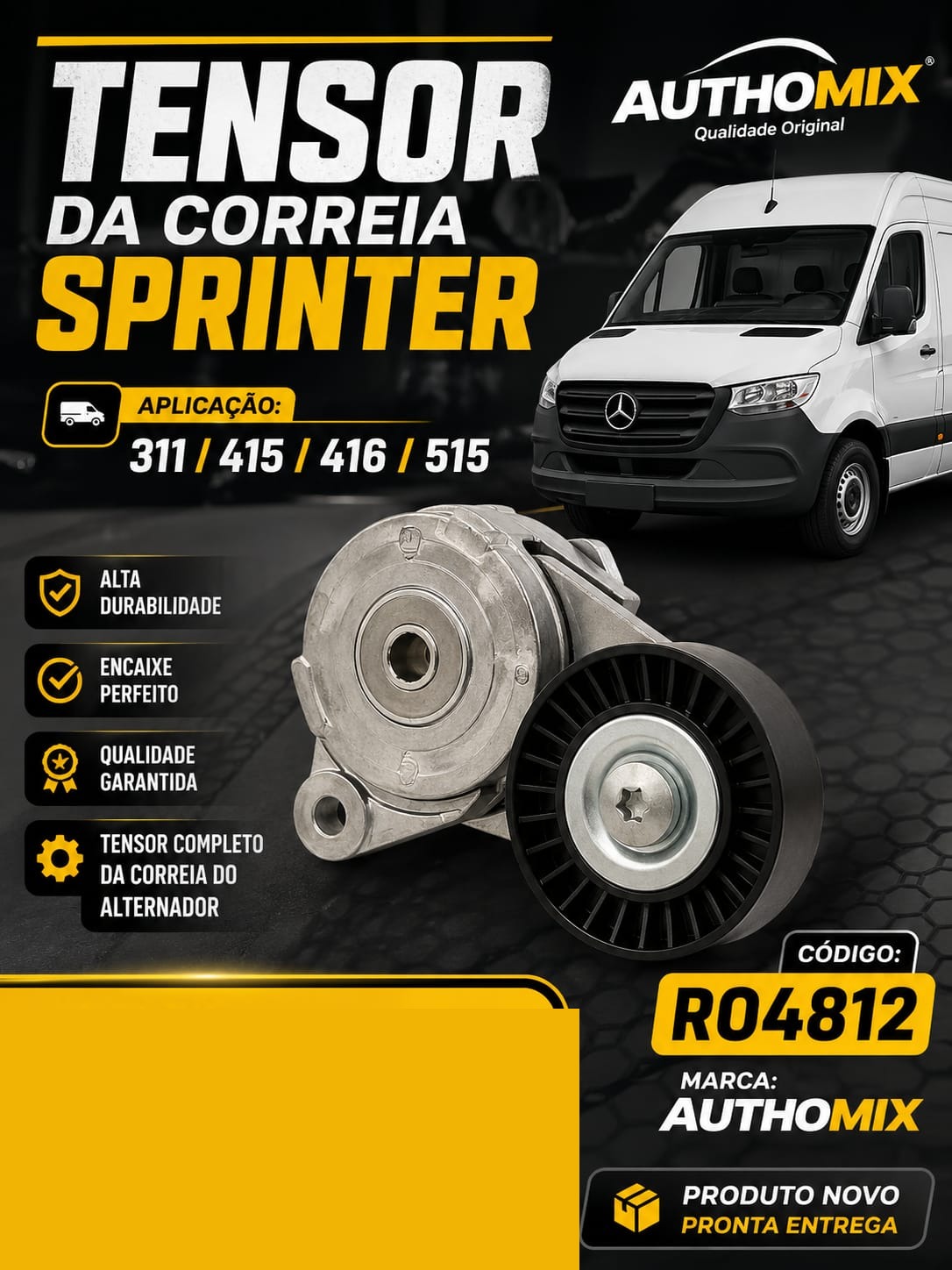 Tensor da Correia Sprinter Authomix RO4812